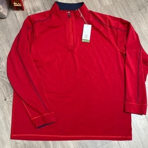 NWT Mens XXL Red Pullover